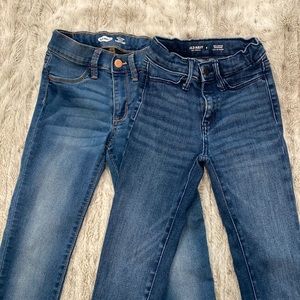 Set of 2 Old Navy Ballerina Jeggings.